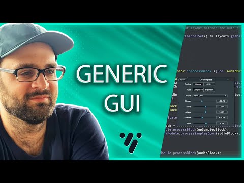 🔮  C++ JUCE Plugin | Making a Generic GUI for a Compressor