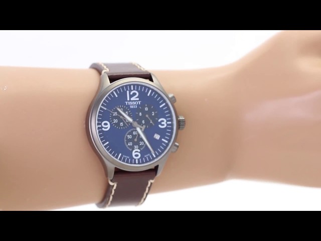 ساعة تيسو تي سبورت كرونوغراف كوارتز رجالية - T116.617.36.047.00