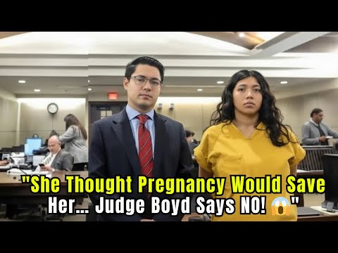 She Thought Pregnancy Would Save Her… Judge Boyd Had Other Plans! ⚖️😱