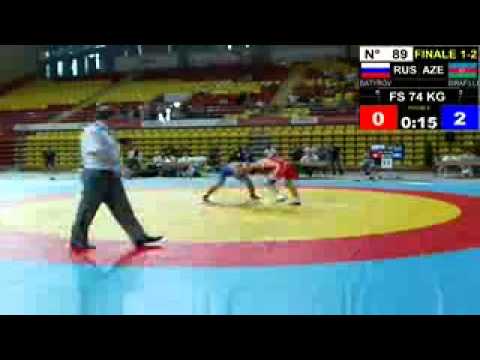 Final EJWC Skopje 2013 FS 74KG 1st place and 2nd place