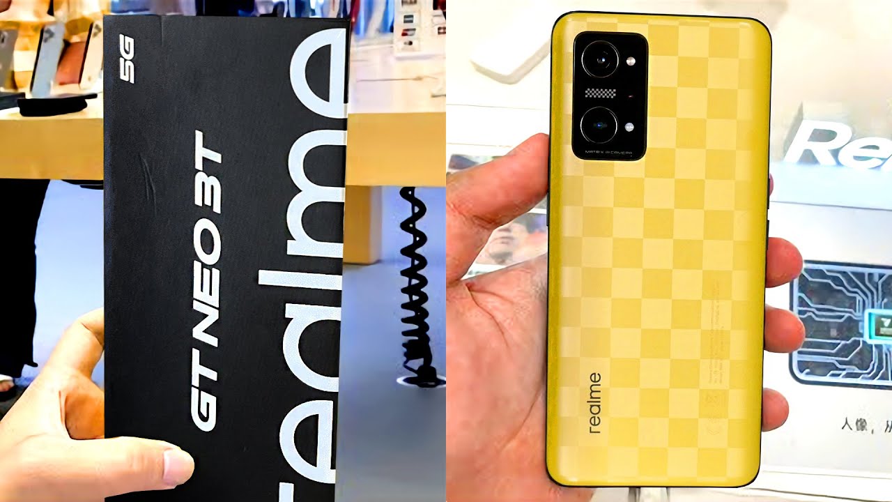 Смартфон Realme GT NEO 3T 8/256GB Черный