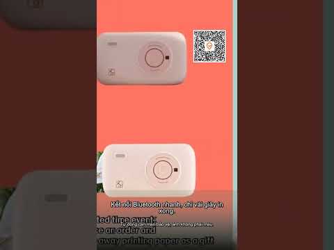 Máy in ảnh di động HPRT CP2100 300 DPI Bluetooth In ảnh từ điện thoại Tự động cán màn bảo vệ ảnh