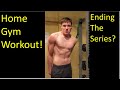 Road to State Power lifting! | Home Gym Workout | 15 yr old NATURAL bodybuilder!