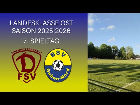 ⚽️ Dynamo Eisenhüttenstadt gegen BSV Guben Nord | Landesklasse Ost 7. Spieltag 💙💛