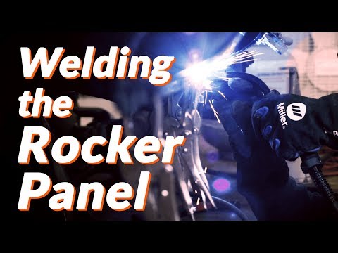 Welding in the Rocker Panel - Mazda MX5 Miata Rust Repair Pt. 4 - Underdog Garage