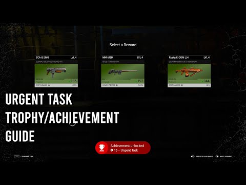 Outriders - Urgent Task Trophy / Achievement Guide
