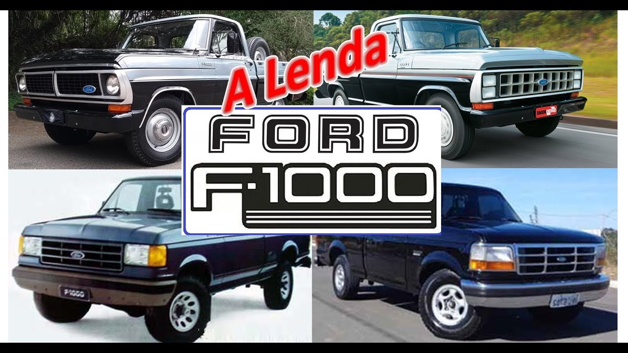 FORD F-1000, uma lenda – história completa