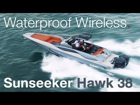 Sunseeker Hawk 38 - Waterproof Wireless Phone Charging from Scanstrut - ROKK Wireless Active 12/24V