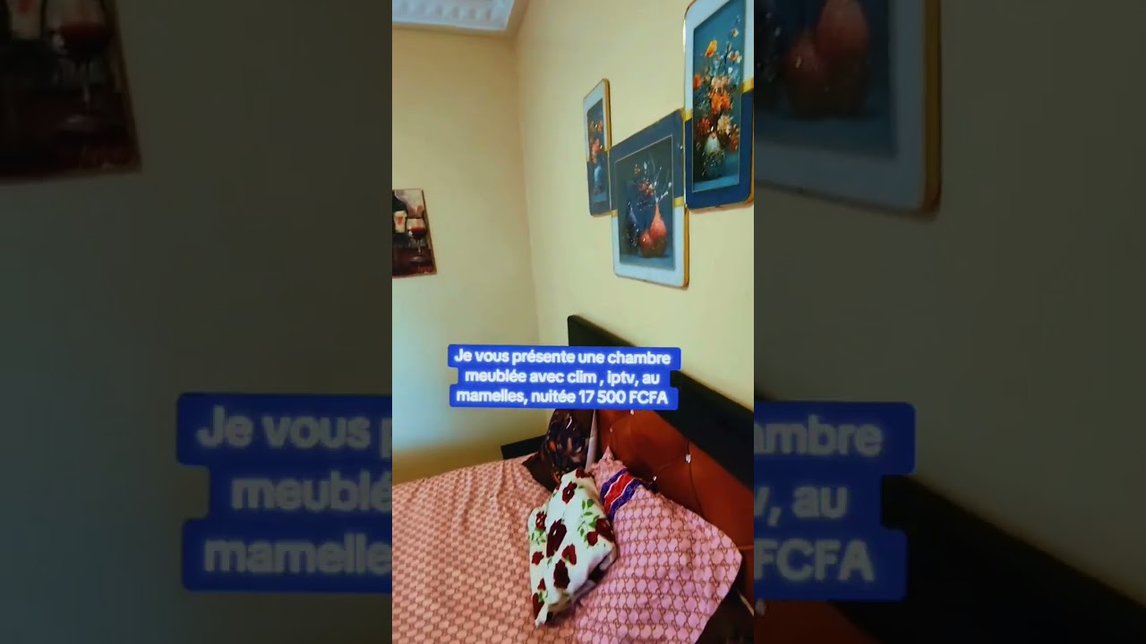 Chambre meublée en location video thumbnail