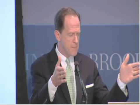 Sen. Pat Toomey speaks about the super comittee, tax reform at the Brookings Institution