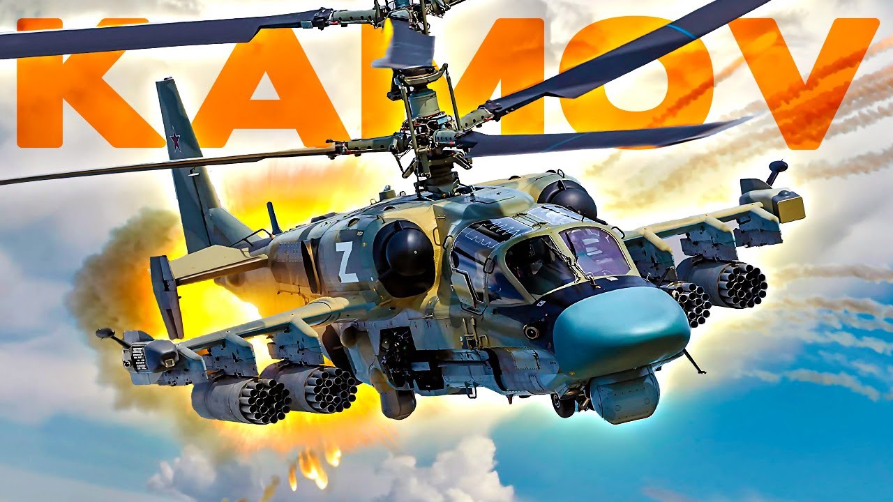KAMOV K-50/52: o helicóptero de ataque da RÚSSIA