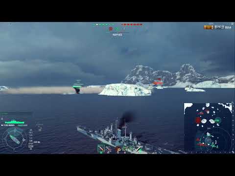 World of Warships Clan Wars SEA: [RNG] vs [CAFE] - Islands of Ice 15/11/2017