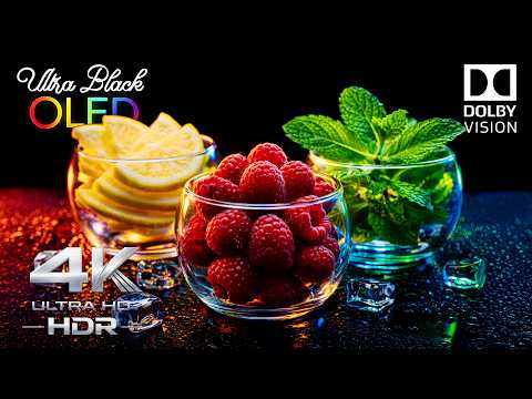 ULTRA BLACK OLED DEMO in HDR 4K 120fps Dolby Vision (4K TV Test)