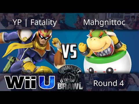 Gwinnett Brawl June - YP | Fatality (Falcon) vs Mahgnittoc (Bowser Jr) - Smash 4 Round 4