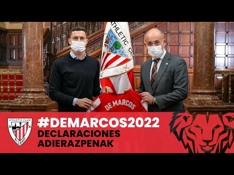 Imagen de portada del video Óscar de Marcos – Kontratu sinadura – #DeMarcos2022