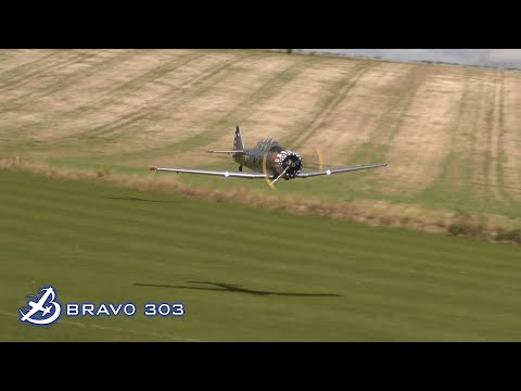 Harvard AT 6 CARF Models MOKI 5 Cylinder Radial 250cc - NLMFC Baldock 2022