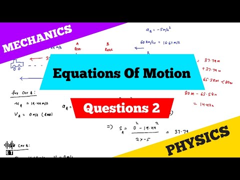 Uniform Motion In A Straight Line Basic Concepts Mechanics
