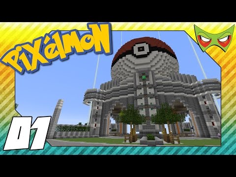 Pixelmon on PocketPixels! - Minecraft Pokemon Mod - 01 - A New Journey!