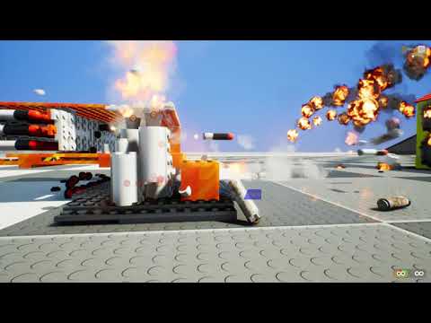 Brick Rigs - Hellfire upcoming creation, sensors are awesome