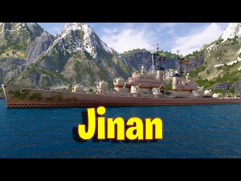 Meet The Jinan! Legendary Pan Asian Cruiser in World of Warships Legends!