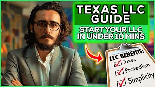 How To Start an LLC in Texas (2024) Step-By-Step LLC Guide 🇺🇸