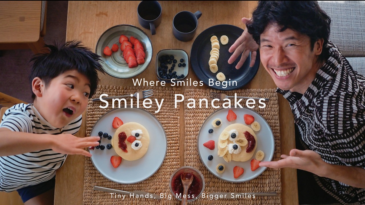 We Drew a Smile on a Pancake, He Couldn’t Stop Smiling | A Spring Walk by the Sea in Japan | #05