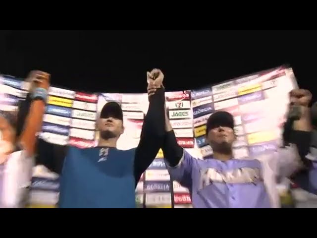 ファイターズ・大谷選手・中田選手ヒーローインタビュー 2015/6/24 F-M