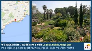 preview picture of video '8 slaapkamers 7 badkamers Villa te Koop in Las Brisas, Marbella, Malaga, Spain'