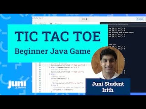 Code A Tic Tac Toe Game In Java Beginner Step By Step Coding Tutorial Coding A Game Board