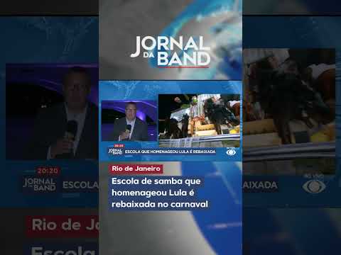 Escola de samba que homenageou Lula é rebaixada no RJ