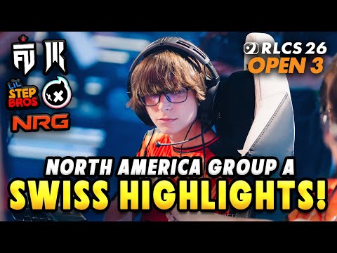 THE TOP GETS CHALLENGED!? | RLCS 2026 Swiss Group A Highlights | North America Open 3