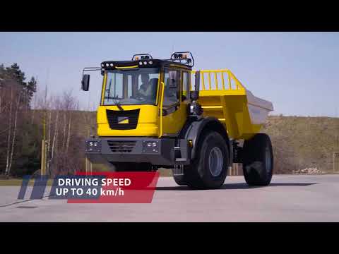 Bergmann C815s Compact Articulated Dump Truck