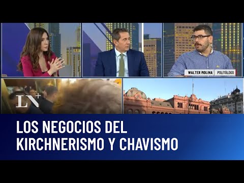 Los negocios del kirchnerismo y el chavismo; el análisis del politólogo Walter Molina.