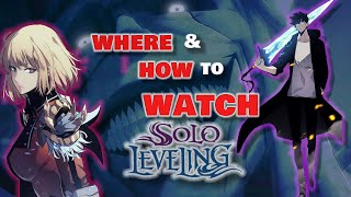 How & Where to Watch Solo Leveling Anime & Manga for FREE! 📺📖🔥
