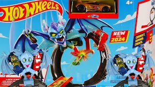 Can You Defeat The Bat Hot Wheels City Bat Loop Attack New for 2024 Toy Video for Kids