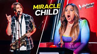 15-Year-Old Plays Sax Like He’s Been Doing This for Years | The Voice Journey #10
