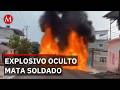 Soldado elite muere en mina mientras el ejército intensifica operaciones en Michoacán