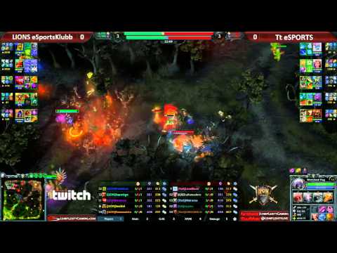 HoN Tour cycle 8 Diamond Ro8 - TteS vs LION game 1