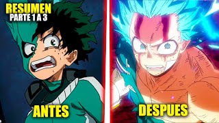 🔔El Heroe MÁS PODEROSO DEL MUNDO le da sus poderes a UN NIÑO!_El Anime Resumido Parte 1 al 3