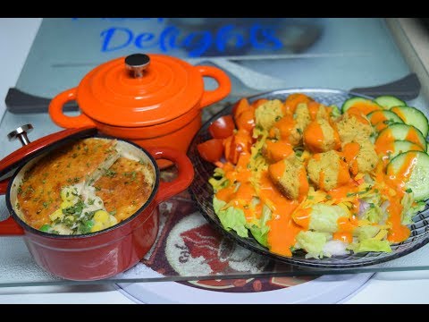 MsSprinkles Delights Ep 23 Airfryer Chicken Pot Pies using 2 ingredient dough