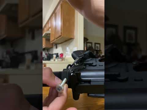 YouTube video about: How to remove buffer tube without tool?