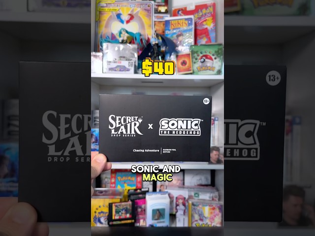 Vídeo relacionado con Magic the Gathering Secret Lair x Sonic The Hedgehog: Chasing Adventure - Edición sin papel de aluminio