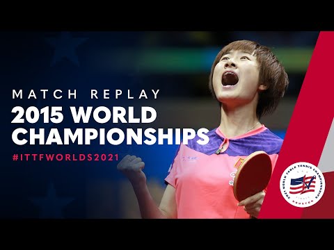 Ding Ning vs Liu Shiwen | 2015 World Table Tennis Championships Women's Singles Final