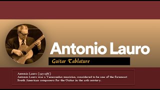 Guitar TAB - Antonio Lauro : Aire De Joropo | Tutorial Sheet Lesson #iMn