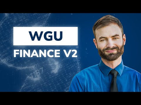 WGU Finance Degree Full Guide - Graduate in UNDER ONE year!