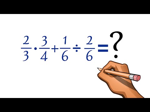 FRAÇÃO | Expressão numérica com Frações