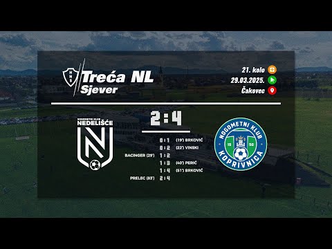 NK Nedelišće - NK Koprivnica 2:4 (29.03.2025.)