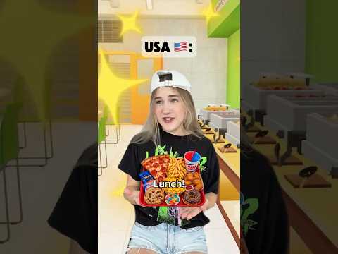 Different lunch breaks around the world #pov #comedy #skit