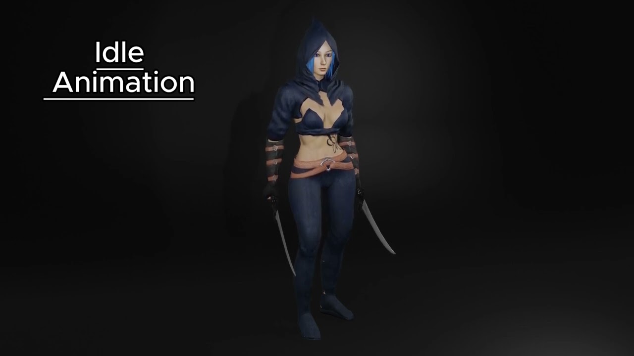 Personagem do Jogo Fantasma Vingativo Modelo 3D