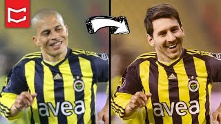 Photoshop Yüz Değiştirme ile Forma Giydirme - Messi Fenerbahçe'de